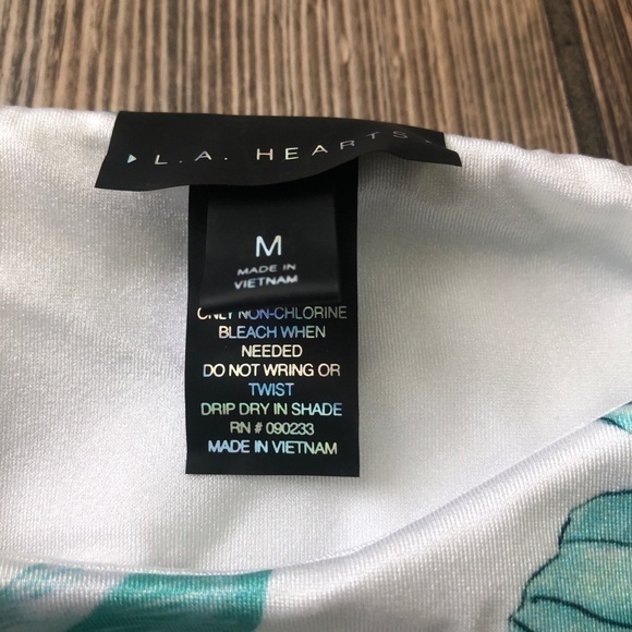 Nwt Pacsun La Hearts Pearl Tropical Bikini Bottoms - Picture 5 of 9